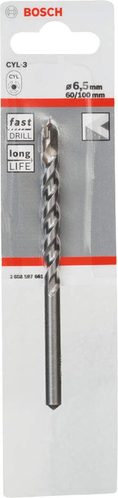 Bosch burgija za beton CYL-3 6,5 x 60 x 100 mm, d 5,5 mm pakovanje od 1 komada - 2608597661