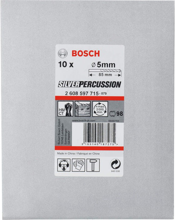 Bosch burgija za beton CYL-3 5 x 50 x 85 mm, d 4,5 mm pakovanje od 10 komada - 2608597715