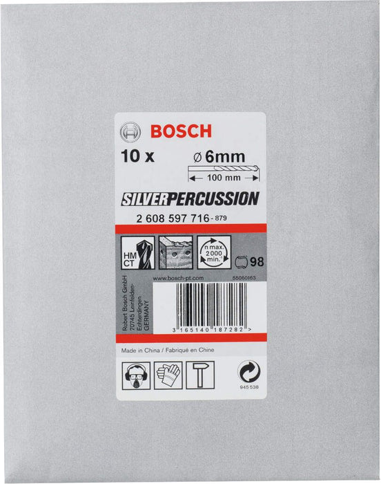 Bosch burgija za beton CYL-3 6 x 60 x 100 mm, d 5,5 mm pakovanje od 10 komada - 2608597716