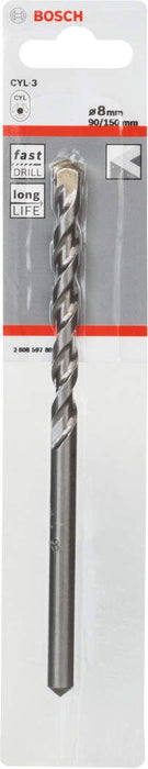 Bosch burgija za beton CYL-3 8 x 90 x 150 mm, d 7,5 mm pakovanje od 1 komada - 2608597898