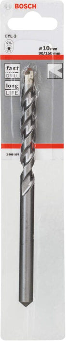 Bosch burgija za beton CYL-3 10 x 90 x 150 mm, d 9 mm pakovanje od 1 komada - 2608597899