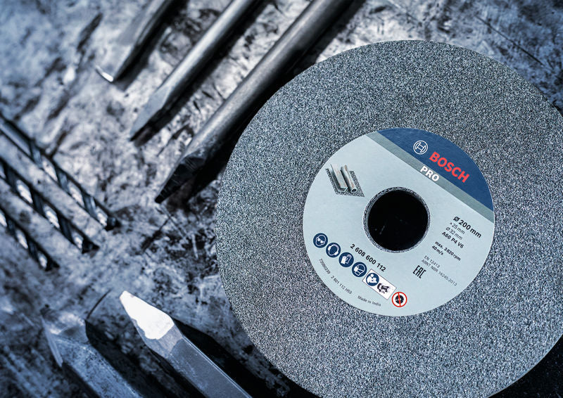 BOSCH PRO Metal brusno tocilo, 200×25×32 mm, G36 - Br.ploča za dvostranu brusilicu200,32,36 (2608600111)-SBT Alati Beograd