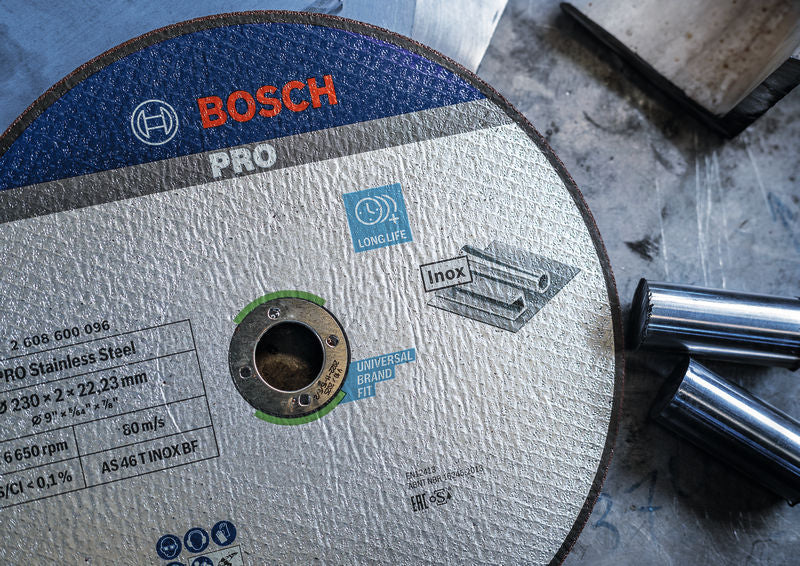 BOSCH PRO Stainless Steel rezna ploča, 180×3×22,23 mm - Rez.ploča ravna AS 30 S INOX BF,180,3 (2608600322)-SBT Alati Beograd