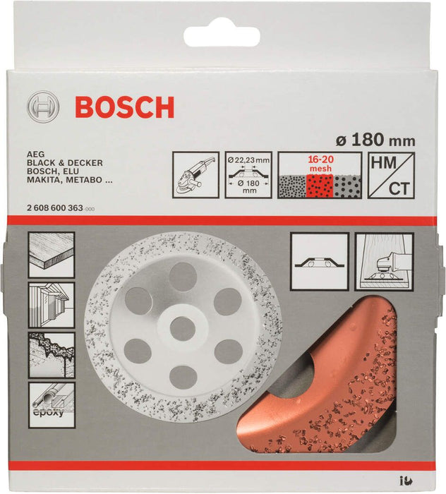 Bosch lončasta ploča sa tvrdim metalom Srednji - 2608600363