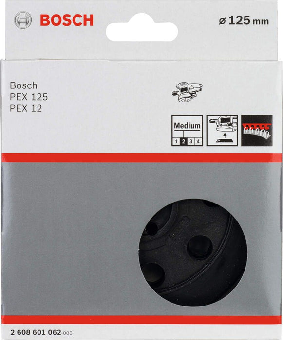 Bosch ploča sa čičkom - tanjir 125mm (srednji) za PEX 125 / PEX 12 (2608601062)