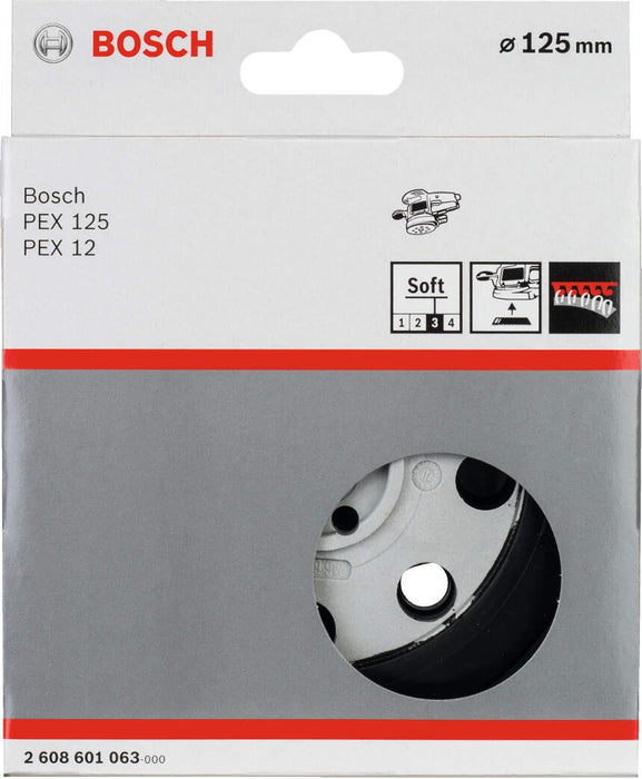 Bosch ploča sa čičkom - tanjir 125mm (meki) za PEX 125 / PEX 12 (2608601063)