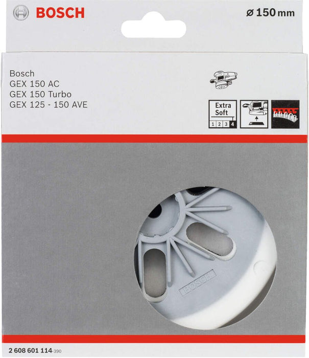 Bosch ploča sa čičkom - tanjir 150mm (ekstra meki) za GEX 150 AC / GEX 150 Turbo / GEX 125-150 AVE (2608601114)