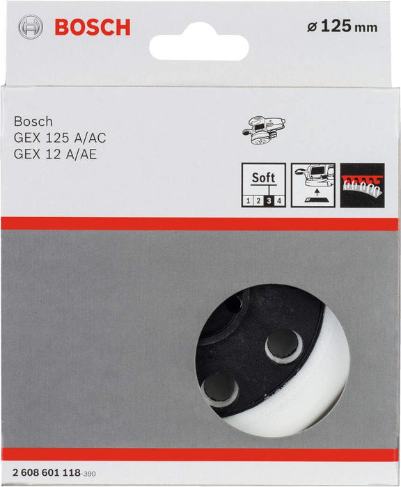 Bosch ploča sa čičkom - tanjir 125mm (meki) za GEX 125 A/AC - GEX 12 A/AE (2608601118)