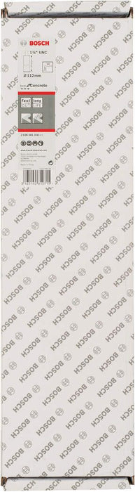 Bosch dijamantska kruna za mokro bušenje 1 1/4" UNC Best for Concrete 112 mm, 450 mm, 9 segmenata, 11,5 mm - 2608601368