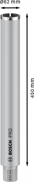BOSCH PRO Core Cutter wet, 62×450 mm, 1 1/4 inča UNC - Dijam. kruna za mokro buš. SFC ø62x450mm (2608601737)-SBT Alati Beograd