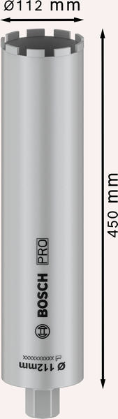 BOSCH PRO Core Cutter wet, 112×450 mm, 1 1/4" UNC - (2608601798)-SBT Alati Beograd
