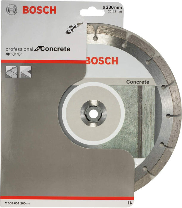 Bosch dijamantska rezna ploča Standard for Concrete 230 x 22,23 x 2,3 x 10 mm pakovanje od 1 komada - 2608602200