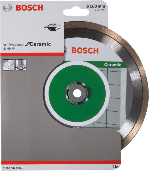 Bosch dijamantska rezna ploča Standard for Ceramic 180 x 25,40 x 1,6 x 7 mm (2608602536)