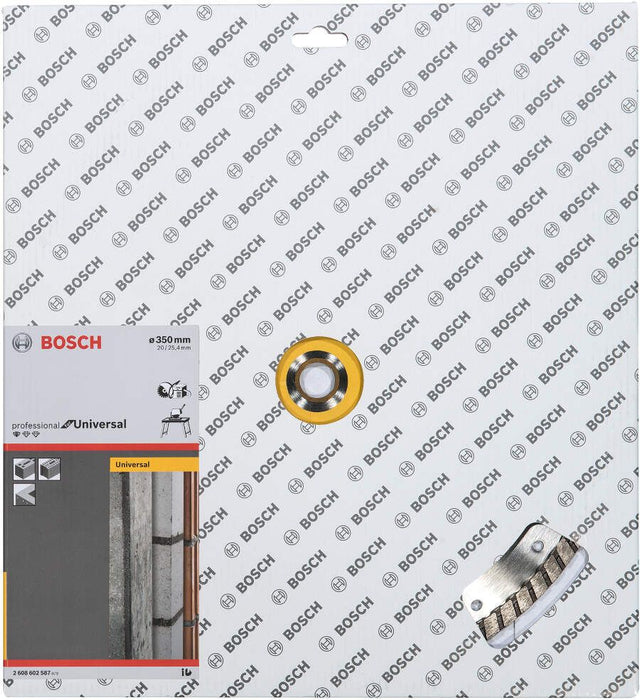Bosch dijamantska rezna ploča Standard for Universal Turbo 350 x 20/25,40 x 3 x 10 mm - 2608602587