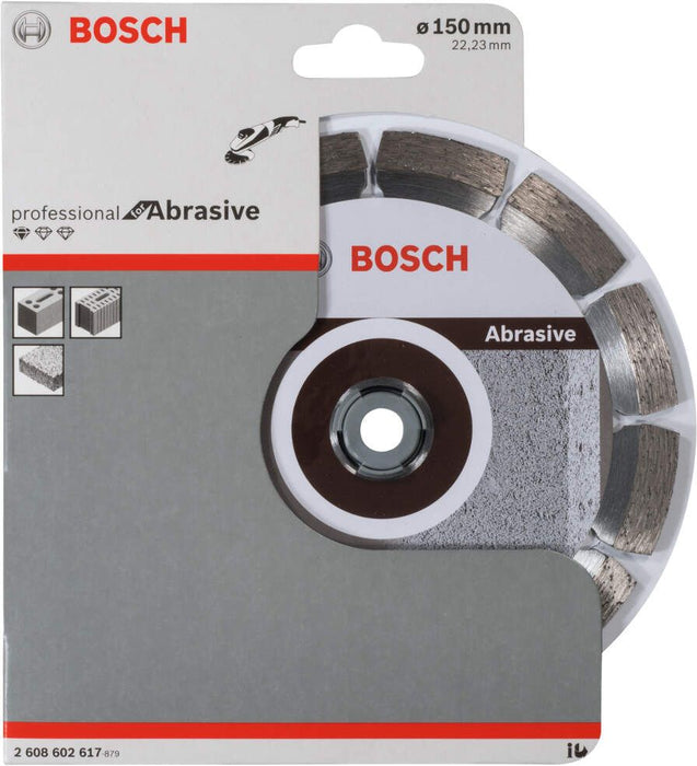 Bosch dijamantska rezna ploča Standard for Abrasive 150 x 22,23 x 2 x 10 mm - 2608602617