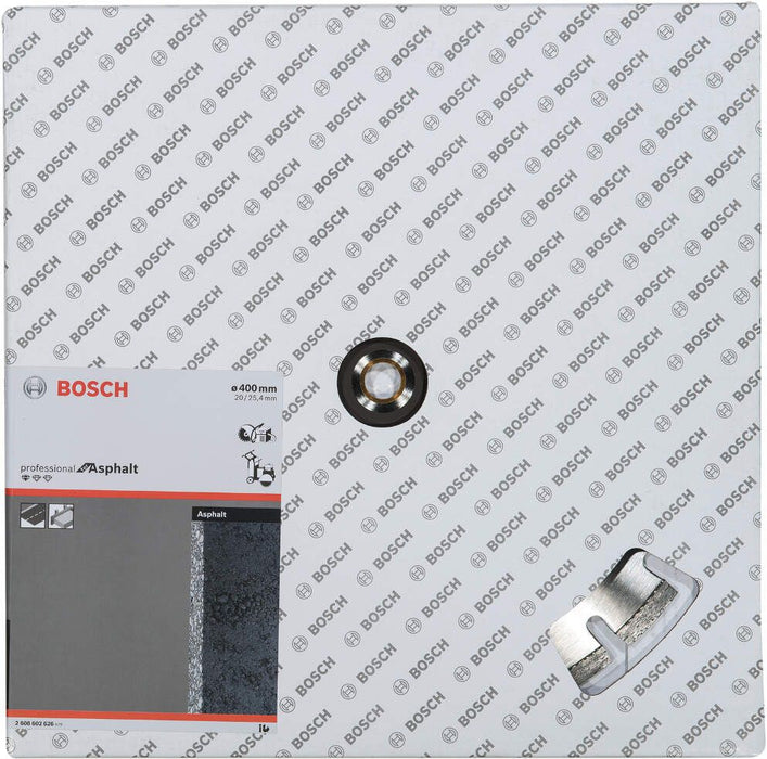 Bosch dijamantska rezna ploča Standard for Asphalt 400 x 20/25,40 x 3,6 x 10 mm - 2608602626