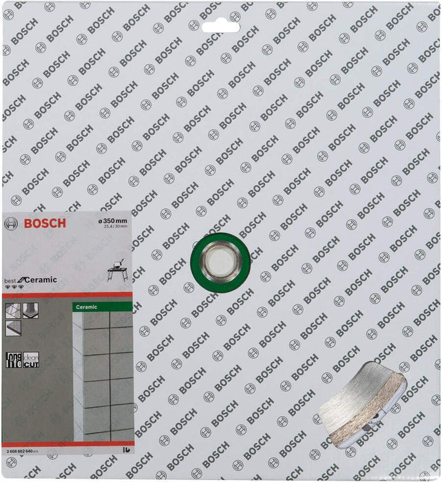 Bosch dijamantska rezna ploča Best for Ceramic 350 x 30/25,40 x 3 x 10 mm - 2608602640