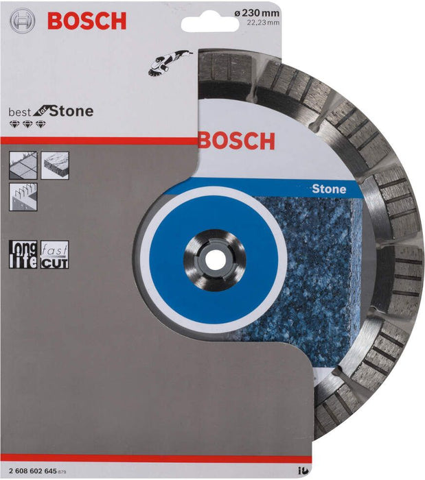Bosch dijamantska rezna ploča Best for Stone 230 x 22,23 x 2,4 x 15 mm - 2608602645