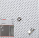 Bosch dijamantska rezna ploča Best for Concrete 400 x 20,00 + 25,40 x 3,2 x 12 mm - 2608602659