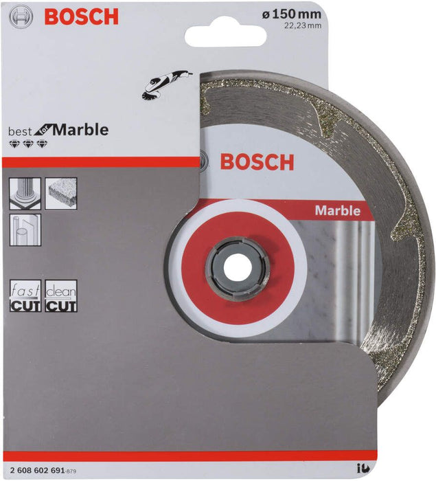 Bosch dijamantska rezna ploča Best for Marble 150 x 22,23 x 2,2 x 3 mm - 2608602691