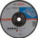 Bosch brusna ploča ispupčena Standard for Metal A 24 P BF, 230 mm, 22,23 mm, 6,0 mm - 2608603184