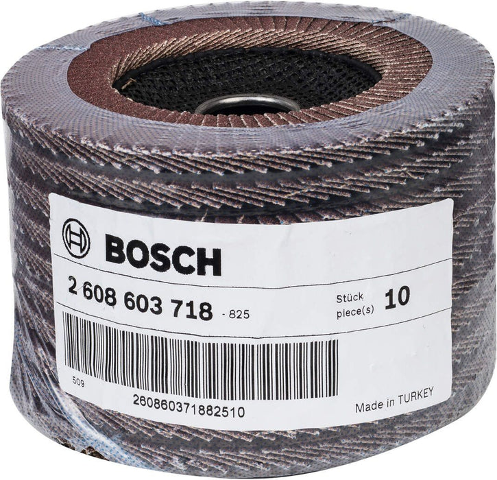 Bosch lamelni brusni disk X431, Standard for Metal 125 mm, 22,23 mm, 80 - 2608603718