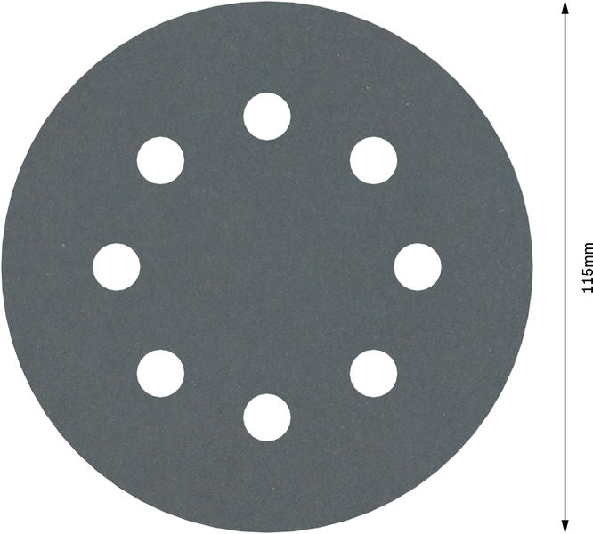 BOSCH PRO F355 brusni disk, 115 mm, G600, 5 kom. - 5-delni set brusnih listova115 mm, P600 (2608605113)-SBT Alati Beograd