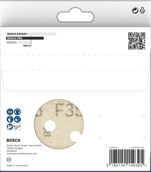 BOSCH PRO F355 brusni disk, 125 mm, G400, 5 kom. - 5-delni set brusnih listova125 mm, P400 (2608605121)-SBT Alati Beograd