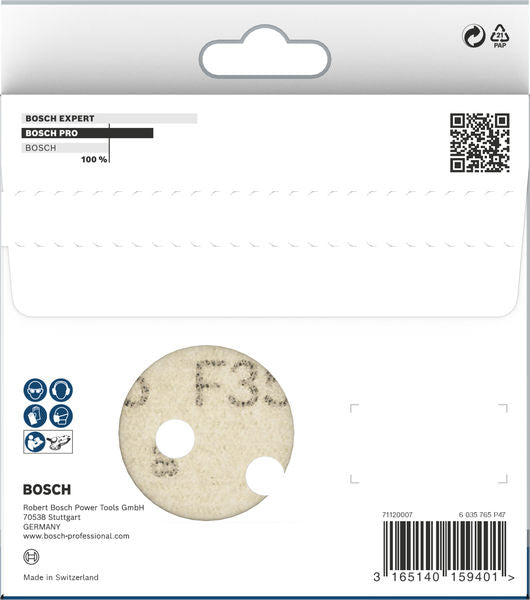 BOSCH PRO F355 brusni disk, 125 mm, G600, 5 kom. - 5-delni set brusnih listova125 mm, P600 (2608605122)-SBT Alati Beograd