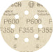 BOSCH PRO F355 brusni disk, 125 mm, G600, 5 kom. - 5-delni set brusnih listova125 mm, P600 (2608605122)-SBT Alati Beograd