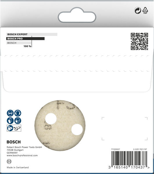 BOSCH PRO F355 brusni disk, 115 mm, G120, 5 kom. - 5-delni set brusnih listova115 mm, P120 (2608605559)-SBT Alati Beograd