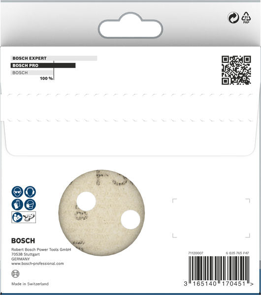 BOSCH PRO F355 brusni disk, 115 mm, G240, 5 kom. - 5-delni set brusnih listova115 mm, P240 (2608605561)-SBT Alati Beograd