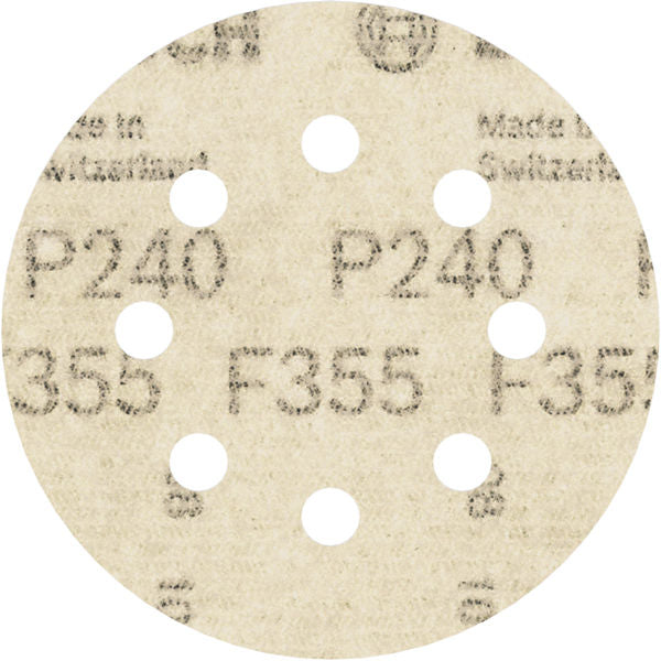 BOSCH PRO F355 brusni disk, 115 mm, G240, 5 kom. - 5-delni set brusnih listova115 mm, P240 (2608605561)-SBT Alati Beograd