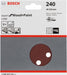 Bosch brusni list C430, 125mm granulacija 240; pakovanje od 5 komada - 2608605645