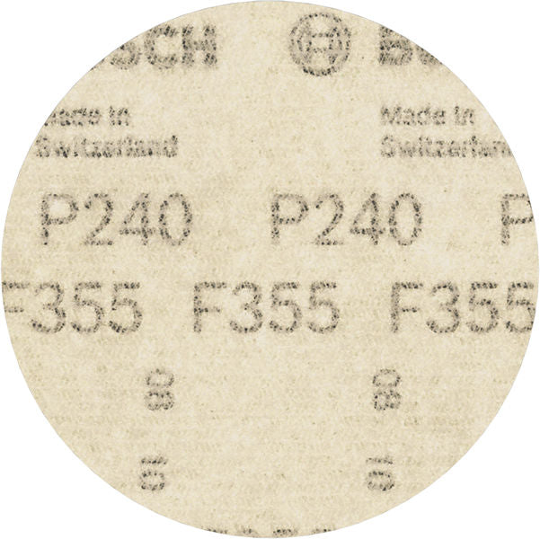 BOSCH PRO F355 brusni disk, 125 mm, G240, 10 kom. - 10del.set br.list,čičak,BestFSton125,240 (2608606758)-SBT Alati Beograd