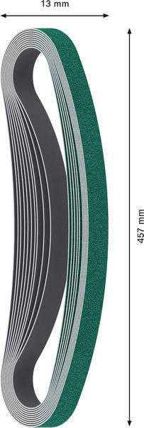 BOSCH PRO Y580 brusna traka, 13×457 mm, G40, 10 kom. - (2608608Y46)-SBT Alati Beograd