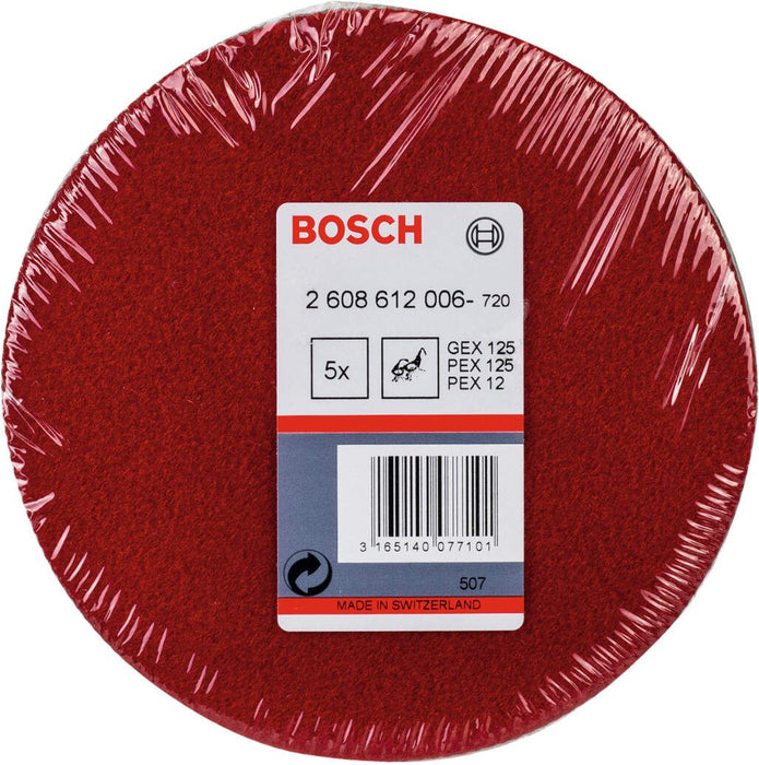 Bosch filc za poliranje meko, 128 mm; pakovanje od 5 komada - 2608612006