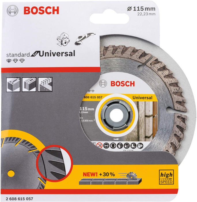 Bosch dijamantska rezna ploča Standard for Universal 115x22,23 115x22.23x2x10 pakovanje od 1 komada - 2608615057