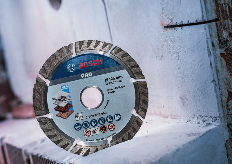 BOSCH PRO Multi Material dijamantska rezna ploča, 115×22,23 mm, 10 kom. -   (2608615058)