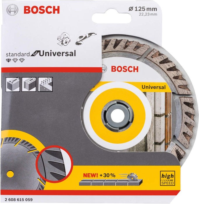 Bosch dijamantska rezna ploča Standard for Universal 125x22,23 125x22.23x2x10 pakovanje od 1 komada - 2608615059