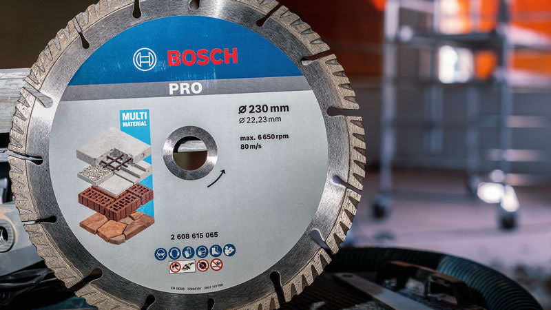 BOSCH PRO Multi Material dijamantska rezna ploča, 180×22,23 mm, 10 kom. -   (2608615064)