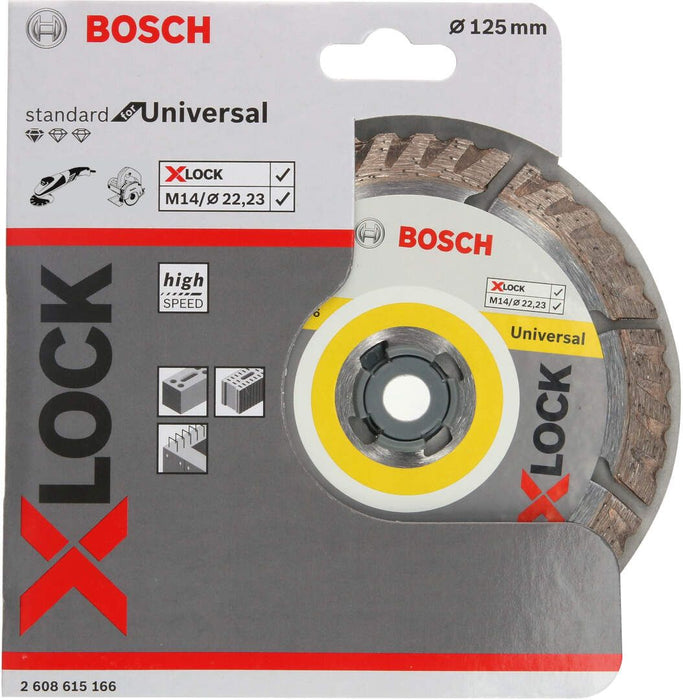 Bosch X-LOCK Standard for Universal 125x22,23x2x10 - 2608615166