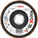 BOSCH X-LOCK lamelna brusna ploča X551, Expert for Metal - X-LOCK flap disk X551 P40 125 mm ugaoni (2608619803)-SBT Alati Beograd