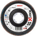 BOSCH X-LOCK lamelna brusna ploča X551, Expert for Metal - X-LOCK flap disk X551 P60 115 mm ugaoni (2608619808)-SBT Alati Beograd