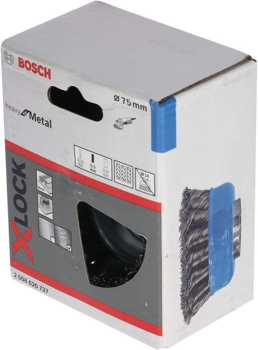 Bosch X-LOCK lončasta četka 75 čelik - 2608620727