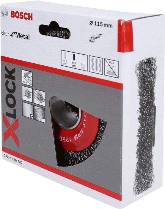 Bosch X-LOCK talasasti žičani točak, čelik 115 - 2608620732