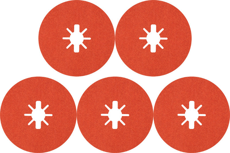 BOSCH EXPERT R782 Prisma Ceramic X-LOCK Fiber disk od 115 mm, 22,23 mm, G 80, 5 delova - Brusni list od vlakna EX R782,115,80+,5X (2608621806)-SBT Alati Beograd