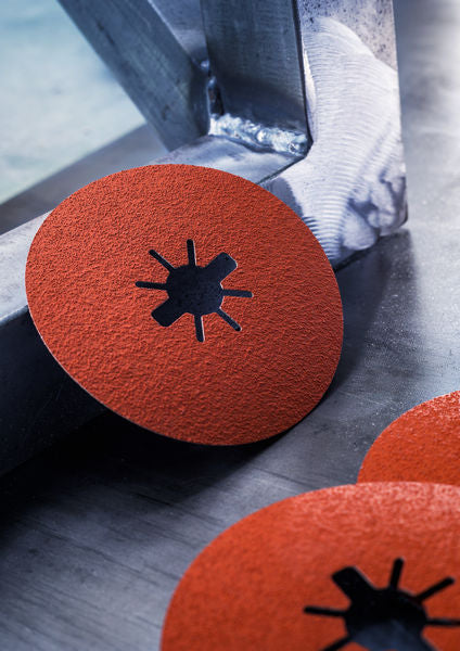 BOSCH EXPERT R782 Prisma Ceramic X-LOCK Fiber disk od 115 mm, 22,23 mm, G 80, 5 delova - Brusni list od vlakna EX R782,115,80+,5X (2608621806)-SBT Alati Beograd