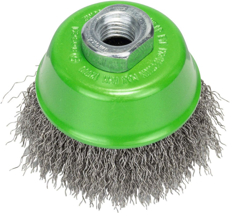 Bosch lončasta četka, nerđajuća 75 mm, 0,3 mm, M14 - 2608622102