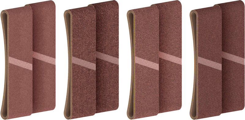 BOSCH PRO X440 brusna traka, 75×533 mm, G5×40/5×60/5×80/5×120, 20 delova - (2608623335)-SBT Alati Beograd